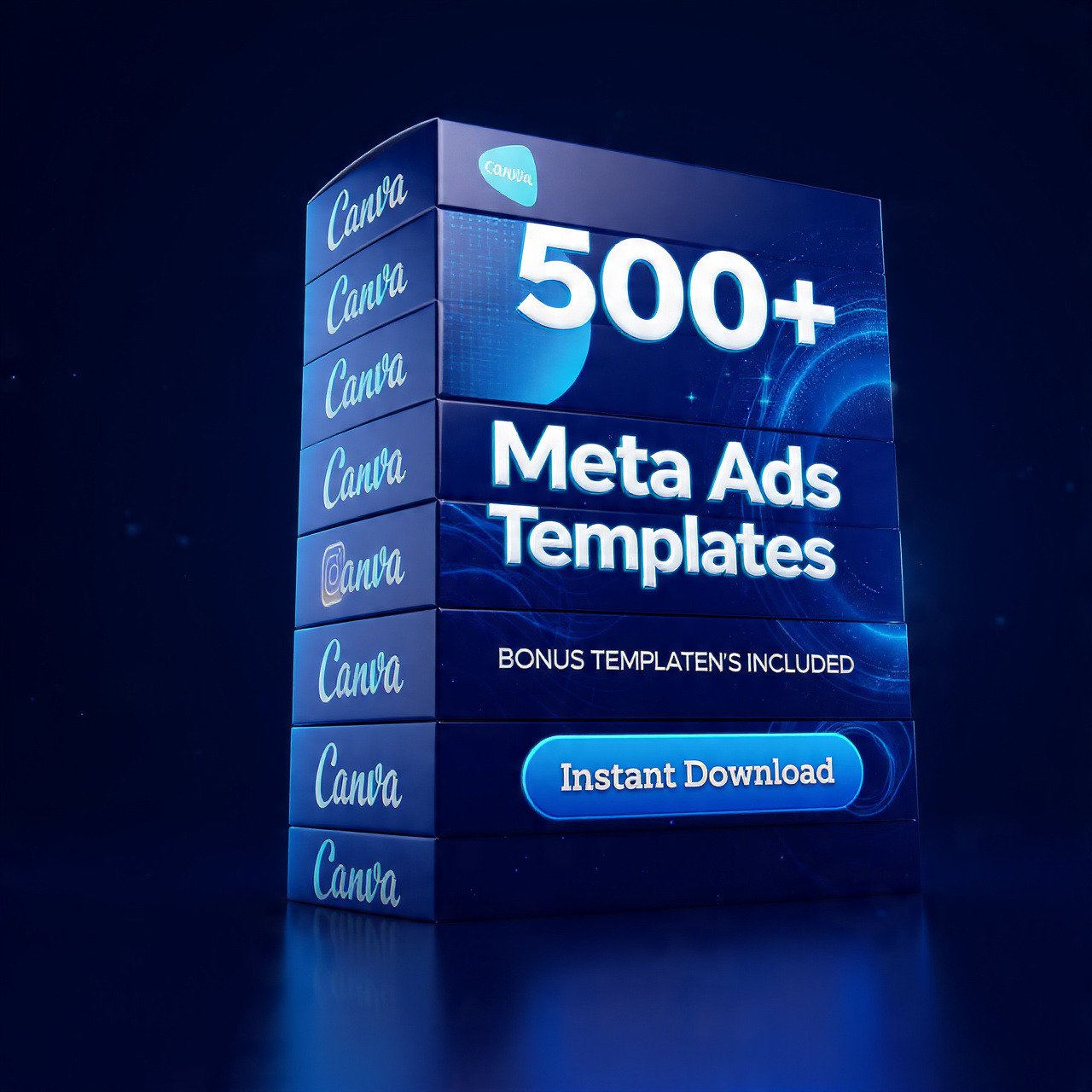 500+ Canva Meta Ads Templates | Facebook & Instagram High-Converting Ad Designs - Image 4