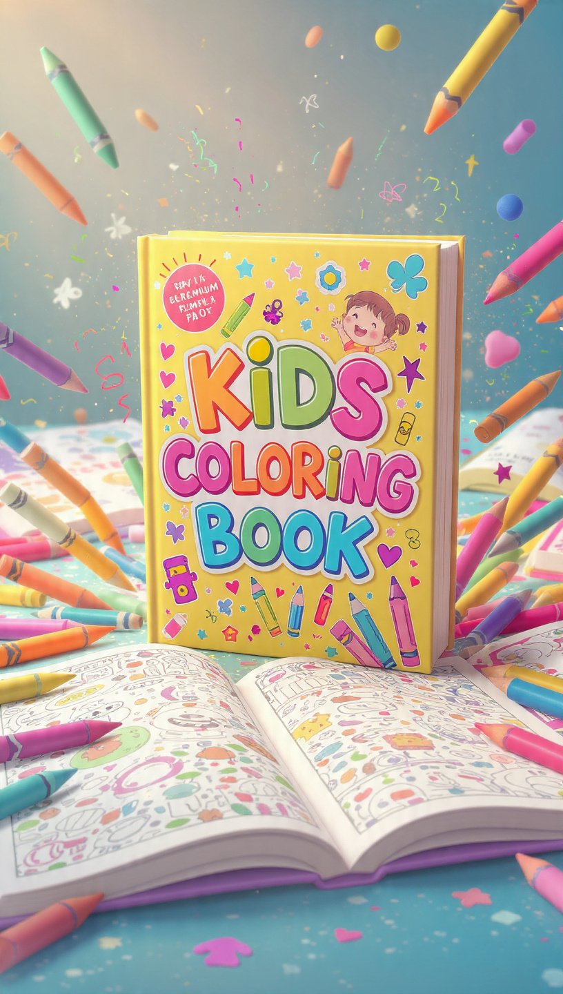 Ultimate Kids Coloring Pack | Premium Coloring Books & Activities