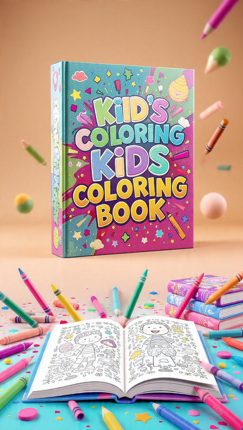 Ultimate Kids Coloring Pack | Premium Coloring Books & Activities - Image 2