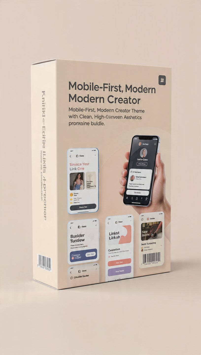 Link in Bio Templates | Premium Mobile Landing Pages for Creators - Image 2