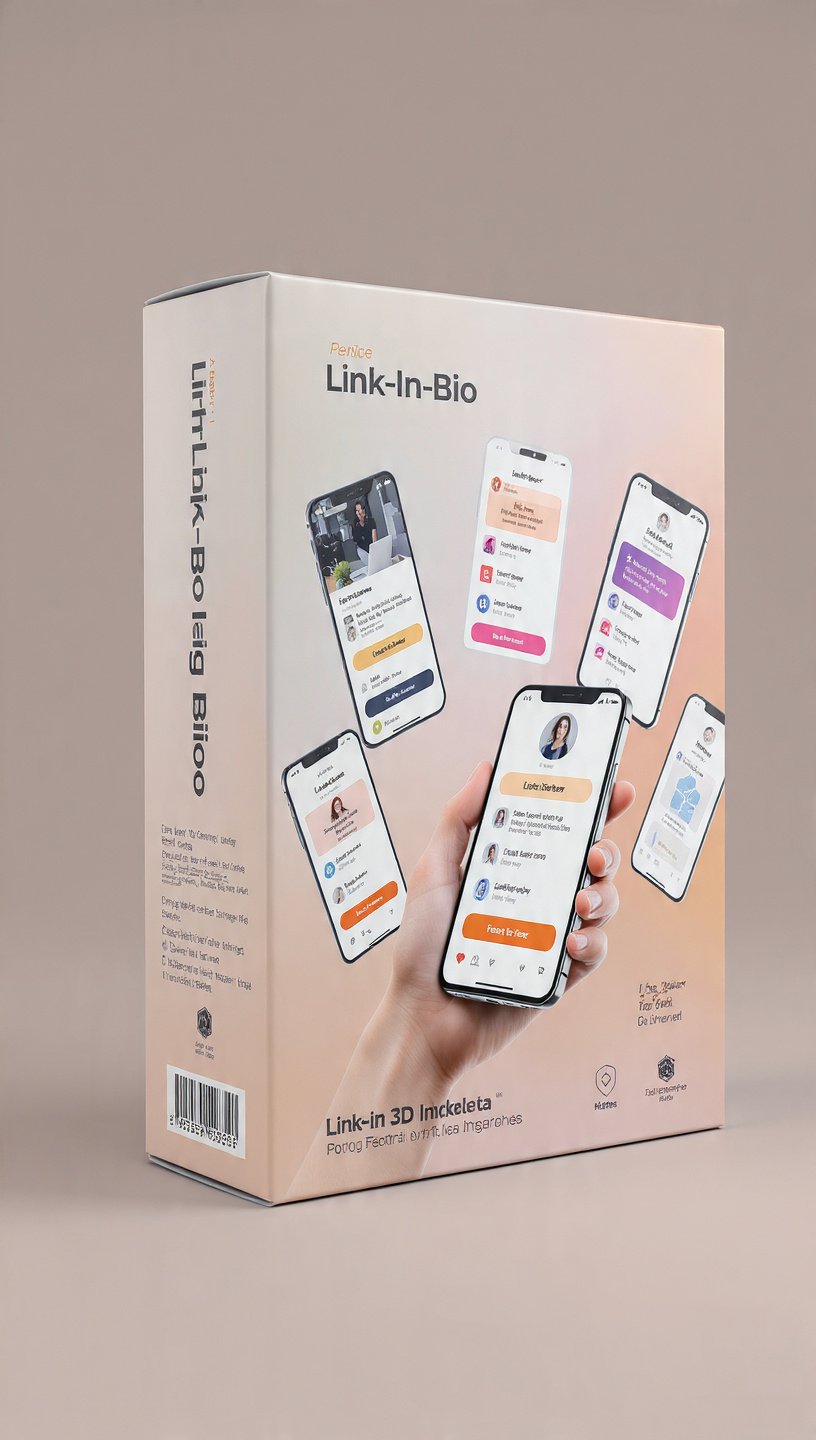 Link in Bio Templates | Premium Mobile Landing Pages for Creators - Image 3