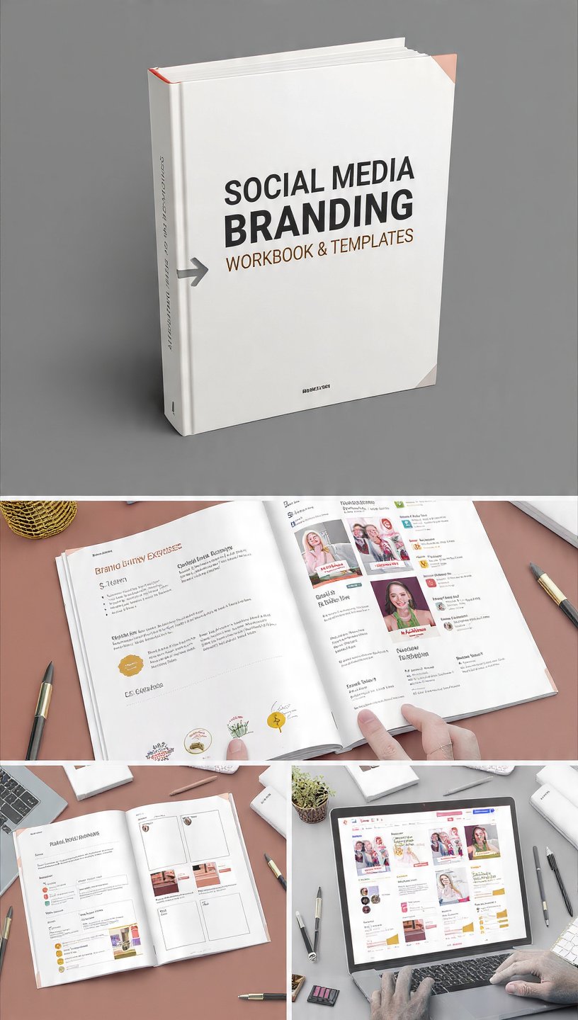Social Media Branding Workbook & Templates | Premium Branding Kit - Image 3