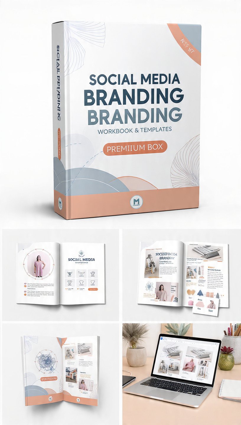 Social Media Branding Workbook & Templates | Premium Branding Kit
