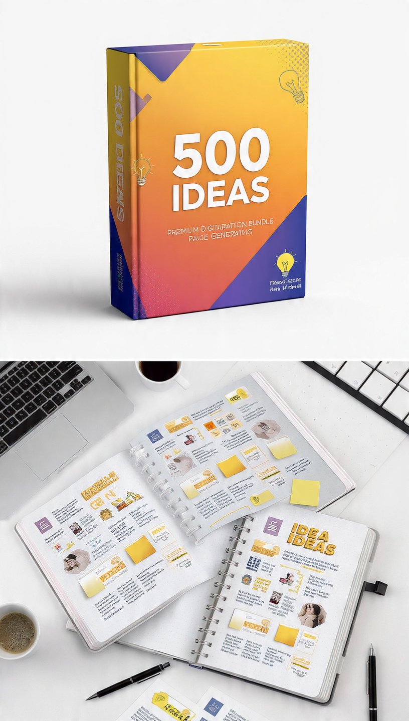 500 Ideas | Premium Inspiration Bundle for Creators & Businesses - Image 4